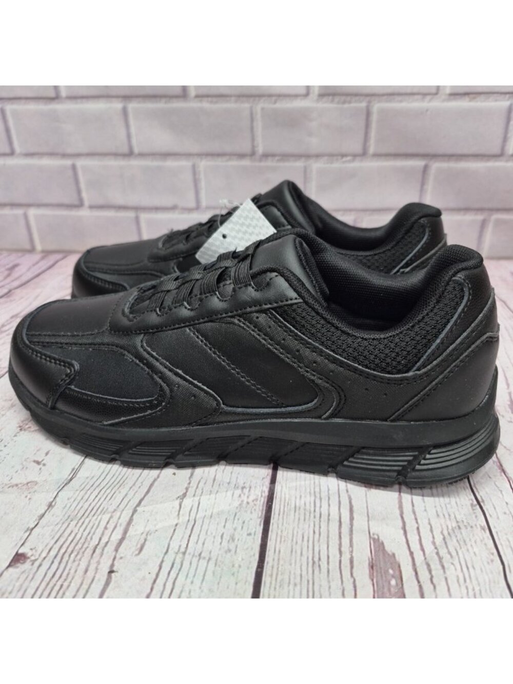 Shoes For Crews Womens Entree II Black Slip Resistant Slip-On Sneakers 7.5~ NEW - Picture 3 of 9